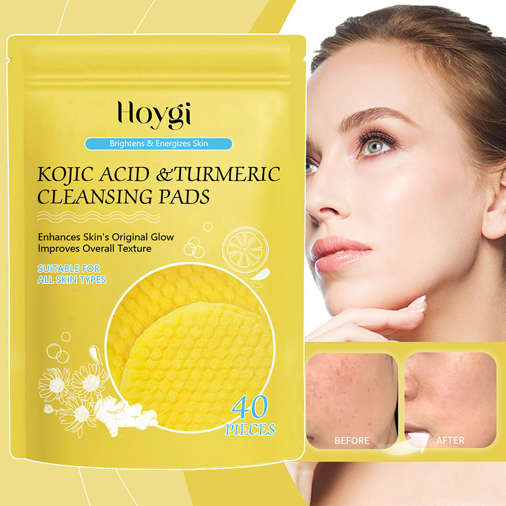 Turmeric - Kojik Asit Zerdeçal Temizleme Pedleri Zerdeçal