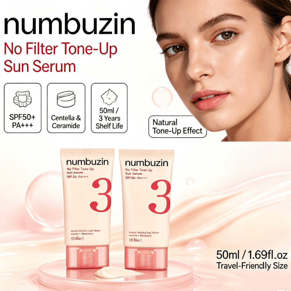 Echinacea - Numbuzin 3 Güneş Serumu SPF50+ Centella