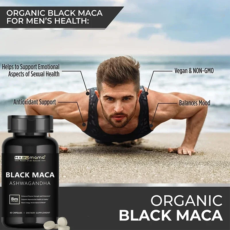 Siyah Maca - Kas Oluşturucu Bü - Herbal Supplement incelemesi ve fiyatı