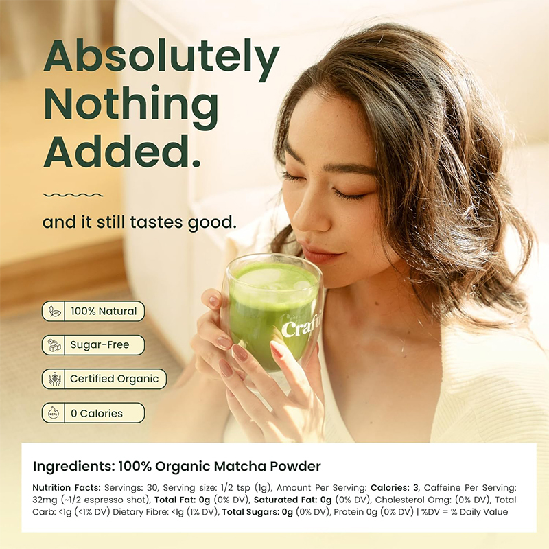Matcha Tozu, Doğal Enerji Veri - Herbal Supplement incelemesi ve fiyatı