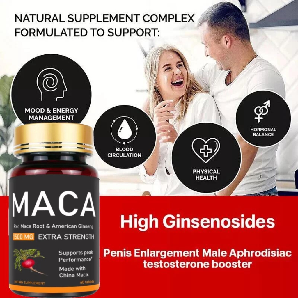 Maca, Ginseng, Astragalus ve G - Herbal Supplement incelemesi ve fiyatı