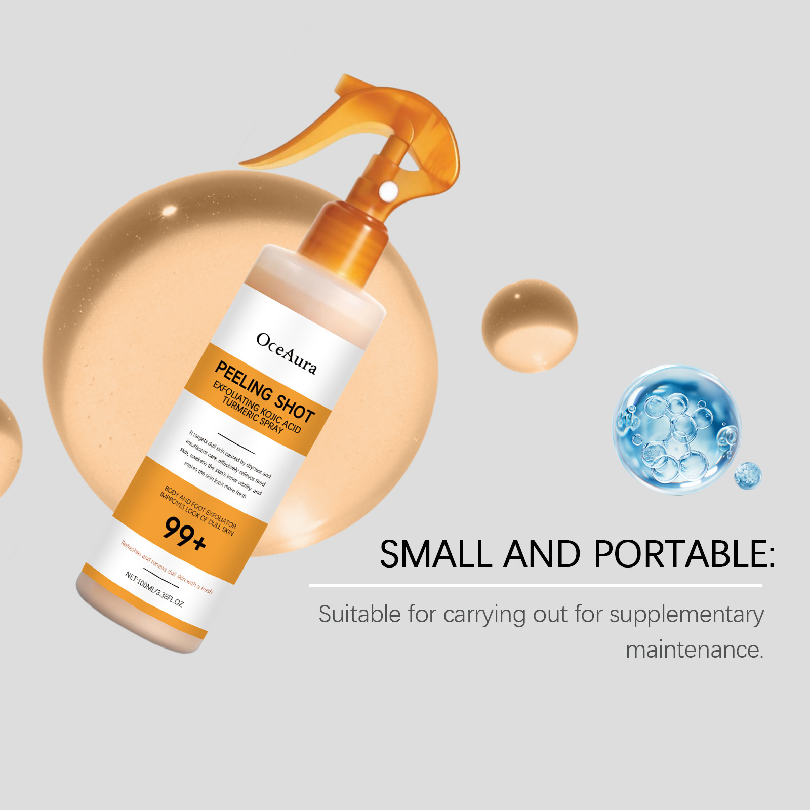 OCEAURA Zerdeçal Peeling Sprey - Turmeric incelemesi ve fiyatı
